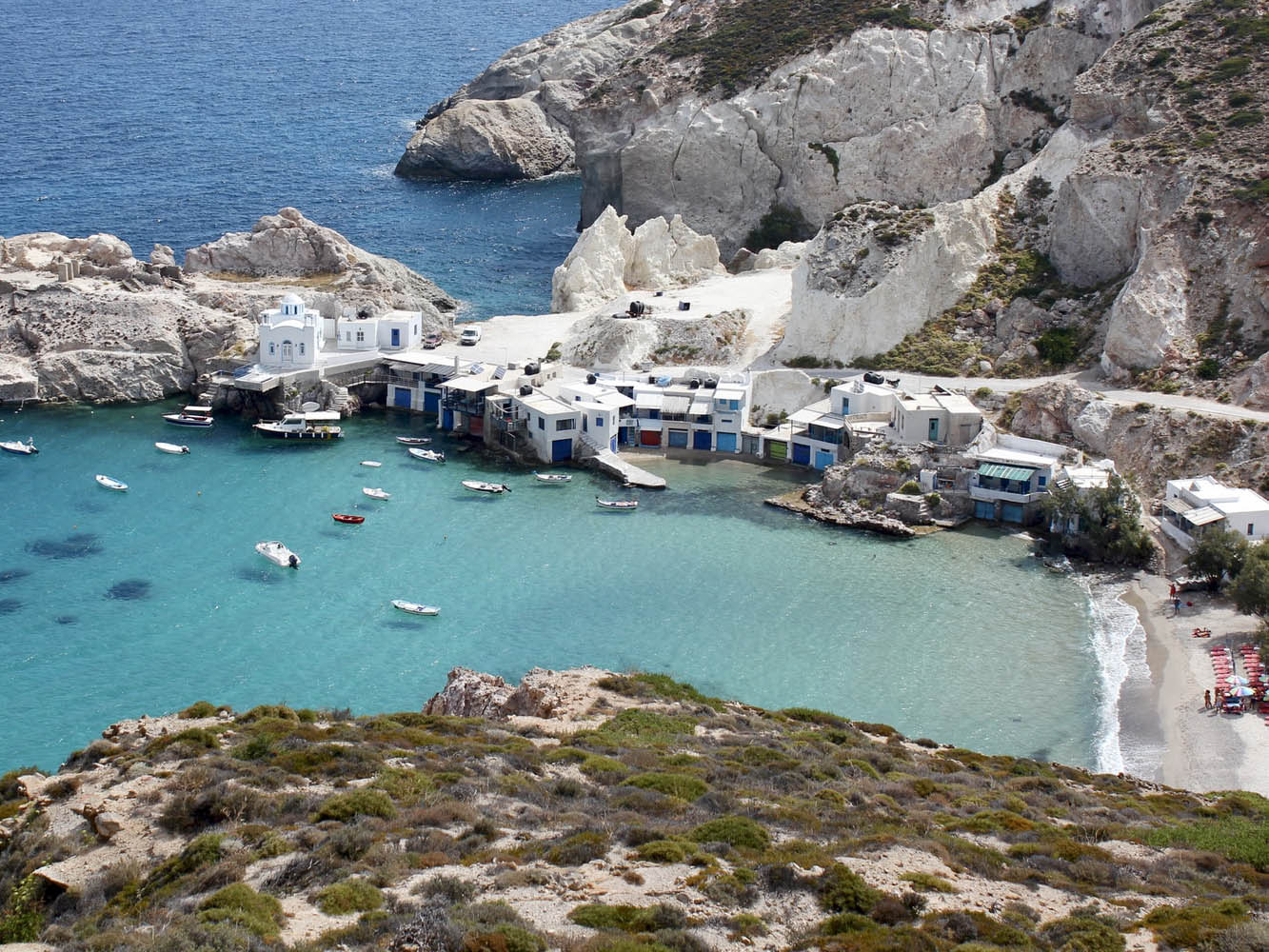 Milos island